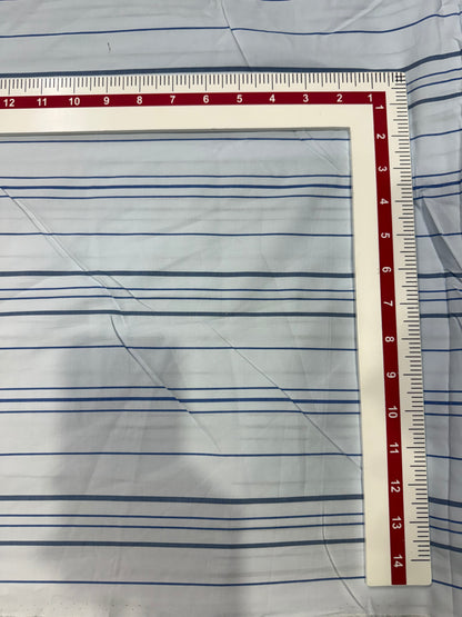 Buy Premium Cotton Poplin Nautical Stripe print