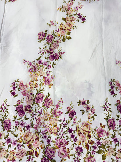 Buy Premium Cotton Poplin Rosebloom print