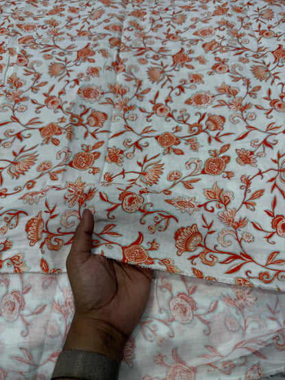 Buy Premium Cotton Double Cloth Jaal print