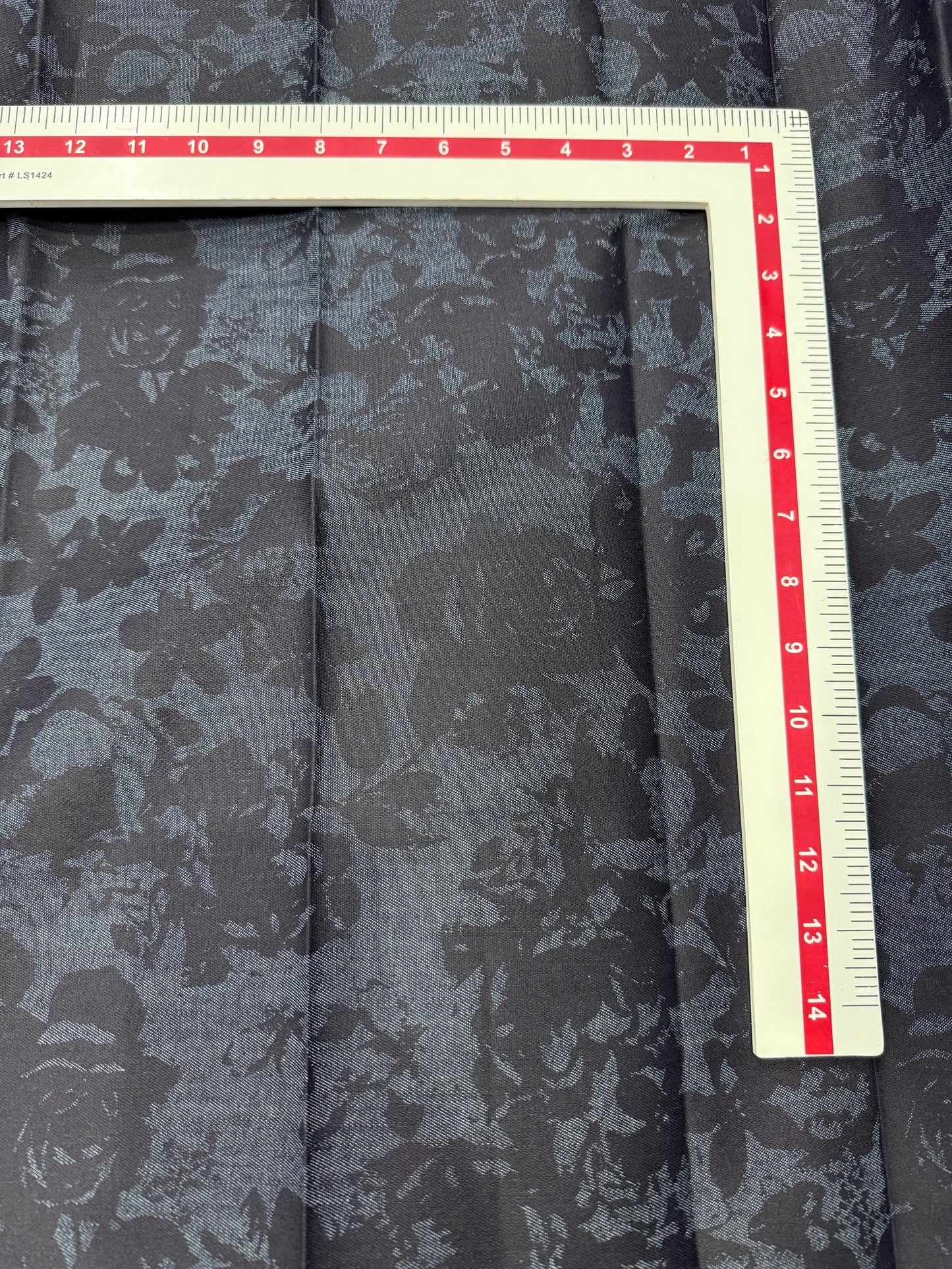Buy Premium Silky Denim Tonal Floral print
