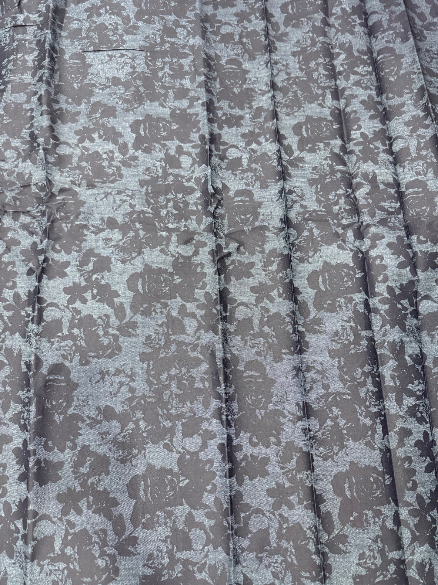 Buy Premium Silky Denim Tonal Floral print