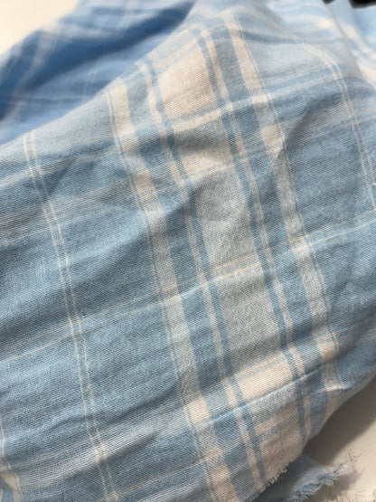 Buy Soft Premium Cotton Gauze Check Fabric