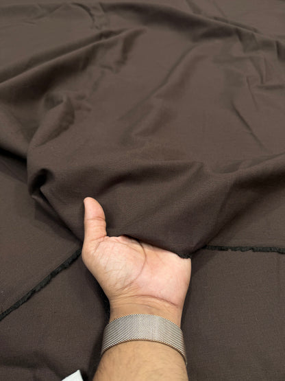 Buy Premium Linen Blend Espresso Solid