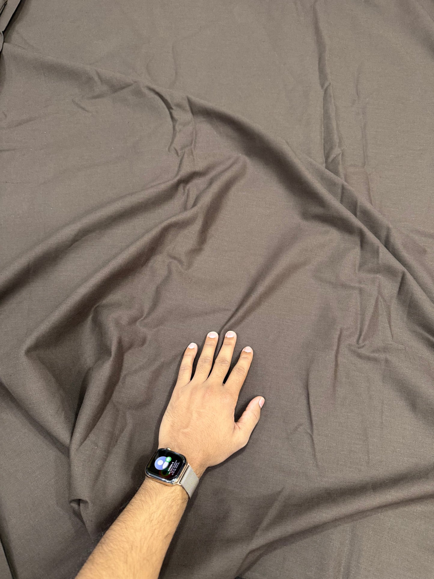 Buy Premium Linen Blend Espresso Solid