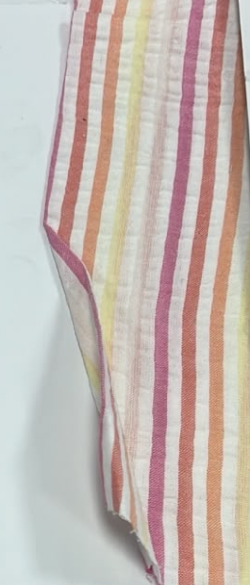 Buy Premium Yarn-Dyed Seersucker Rainbow Stripe