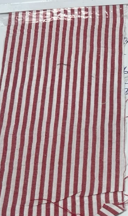 Buy Premium Yarn-Dyed Seersucker Cherry Stripe