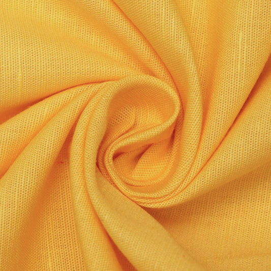 Buy Cambric Solid Yellow Fabric - MAF 