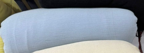 CRINKLED CREPE DUST BLUE - MAF 