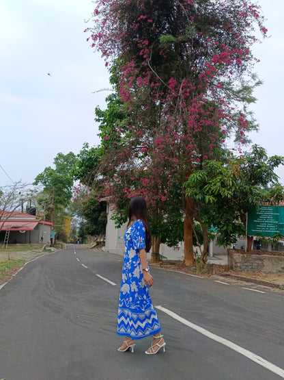 Buy Border Poplin Printed Fabric - MAF 