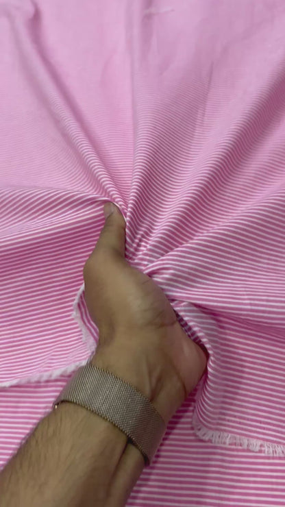 Buy Premium Cotton Yarn-Dyed Candy Stripe print