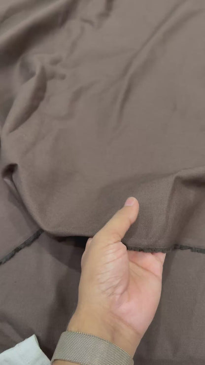 Buy Premium Linen Blend Espresso Solid