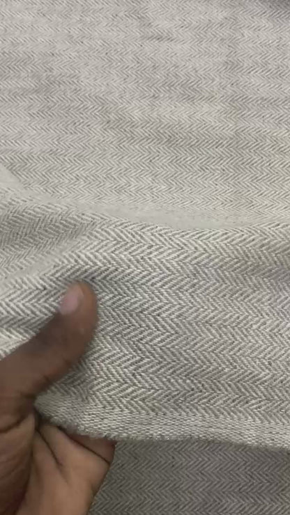 Buy Tweed Fabric Green Down Arrow Fabric