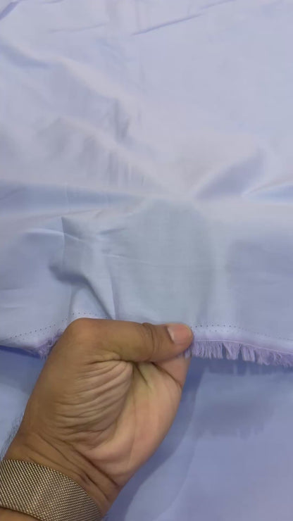 Buy Poplin Solid Fabric Powder Blue