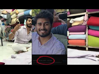 Buy Imported 100% Linen Lilac Breeze Colour