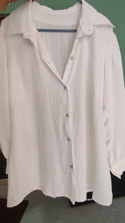 Buy Soft Cotton Double Cloth Solid White Fabric