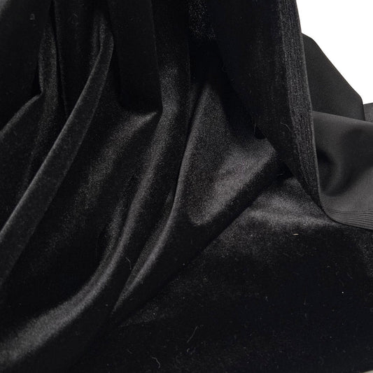 Buy Jet Black Micro Velvet 